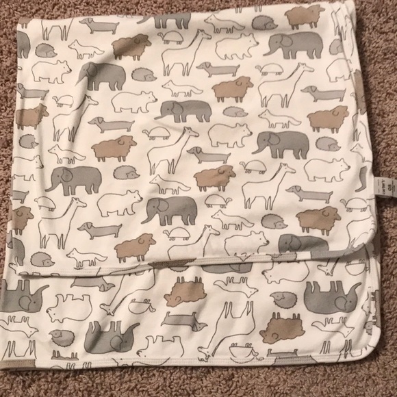 Carter's Other - Animal Print Baby Receiving Swaddling Blanket Carter's Other - Animal Print Baby Receiving Swaddling Blanket
